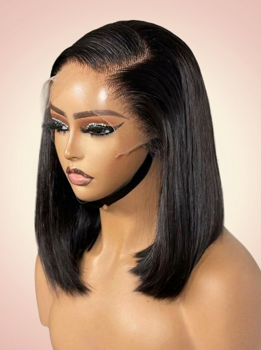 Sleek Blunt Bob Wig